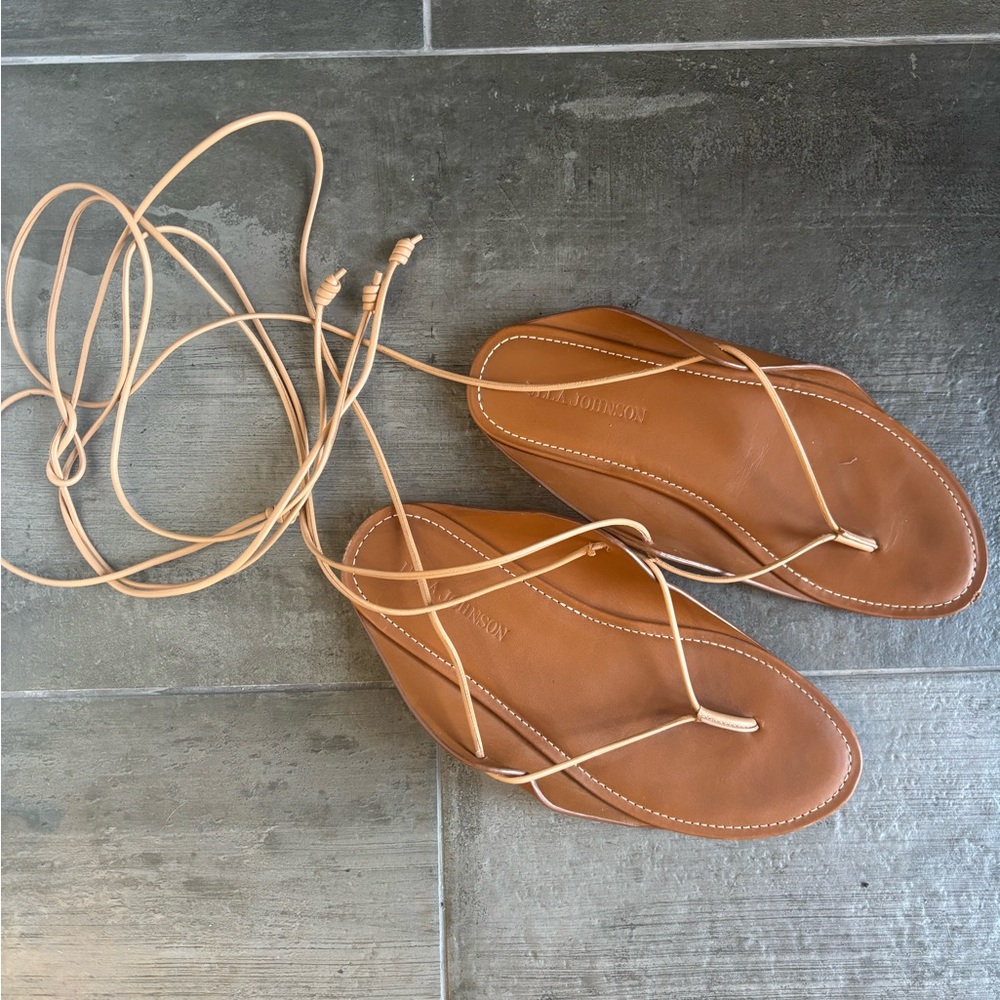 Ulla Johnson wrap sandals